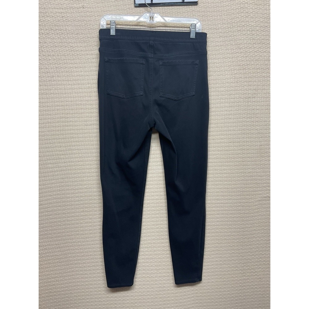 Spanx Black Ankle Skinny Jeans Pants Large Slimming Stretchy Women's EUC - Picture 7 of 7